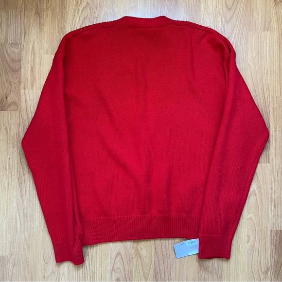 NWT Essential Elements Women’s Red Cardigan Size Large - Picture 3 of 12